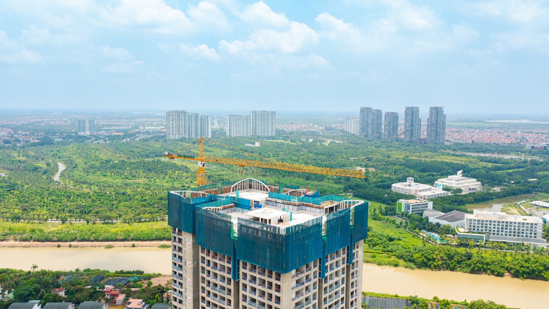 Dự án The Fibonan đã cất nóc