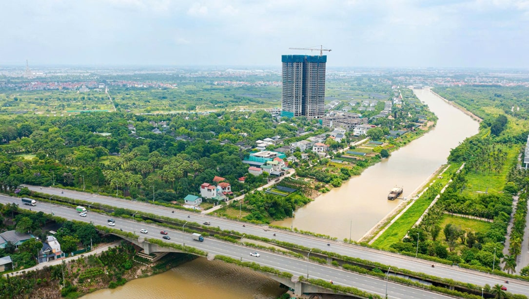 View cảnh quan dự án The Fibonan